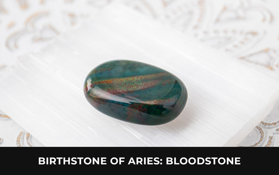 Birthstone of Aries: Bloodstone